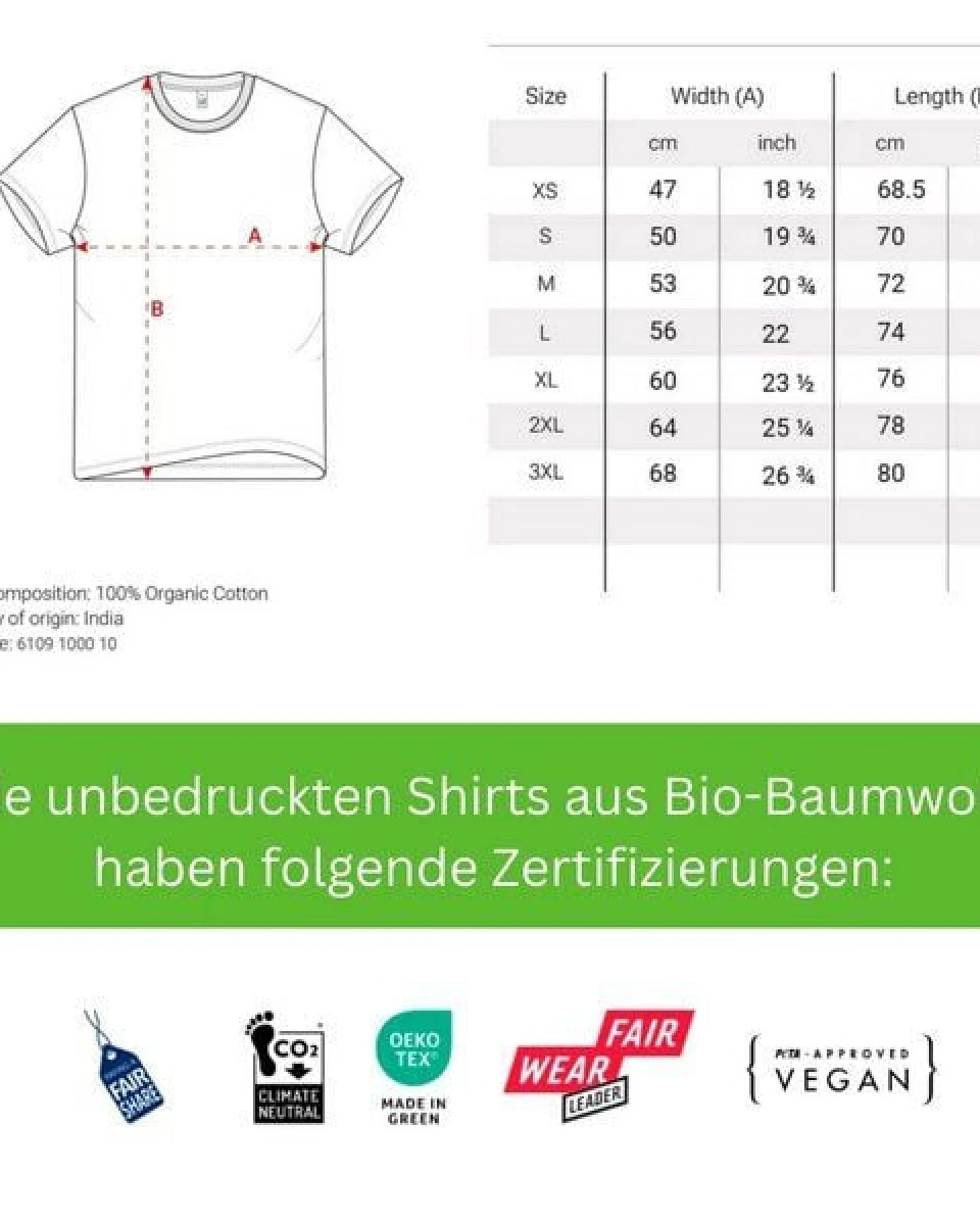 Shoezuu Vegan Shirt Motiv "Vegan" – Ansicht 3