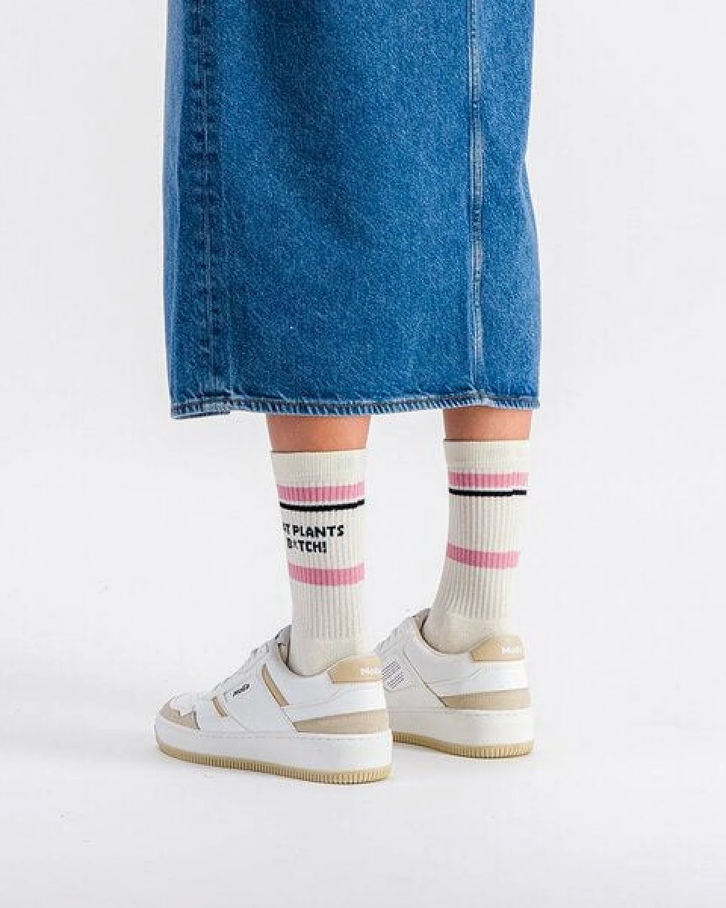 MoEa Socken - Eat plants, b*tch! – Ansicht 2