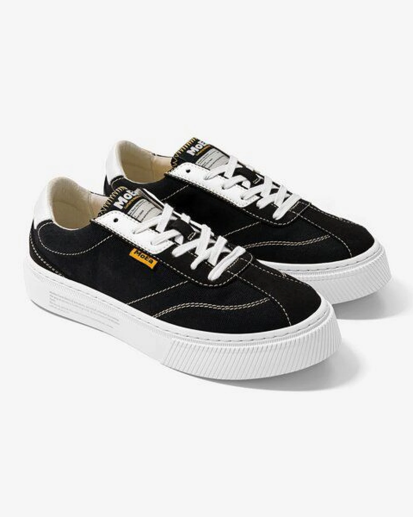 MoEa Sneakers GEN4 - Banana Black & White – Ansicht 2