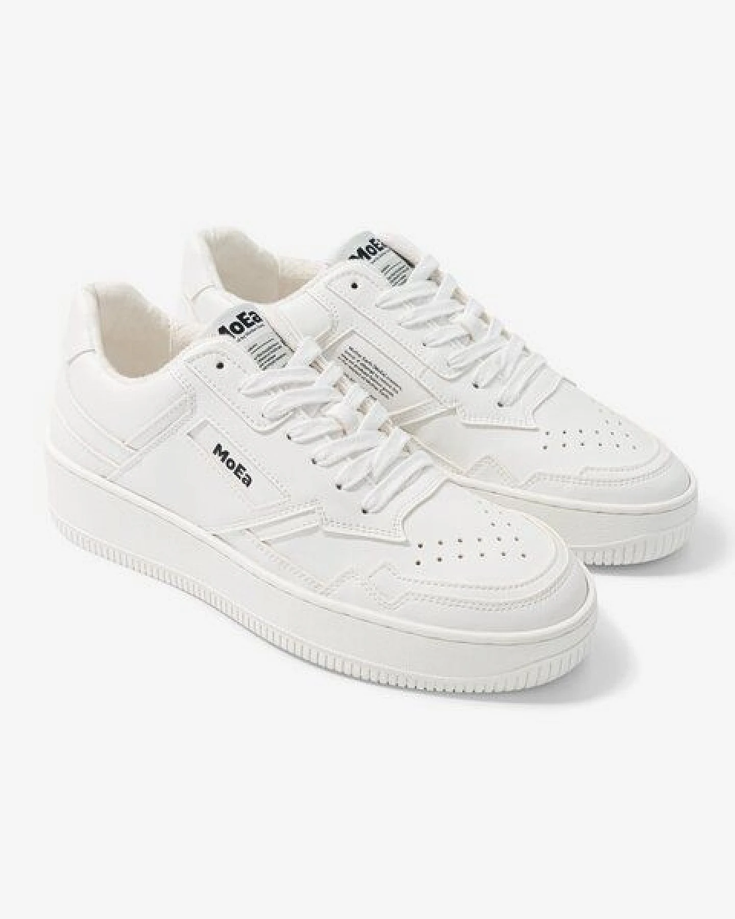 MoEa Sneakers GEN1 - Corn Full White – Ansicht 2