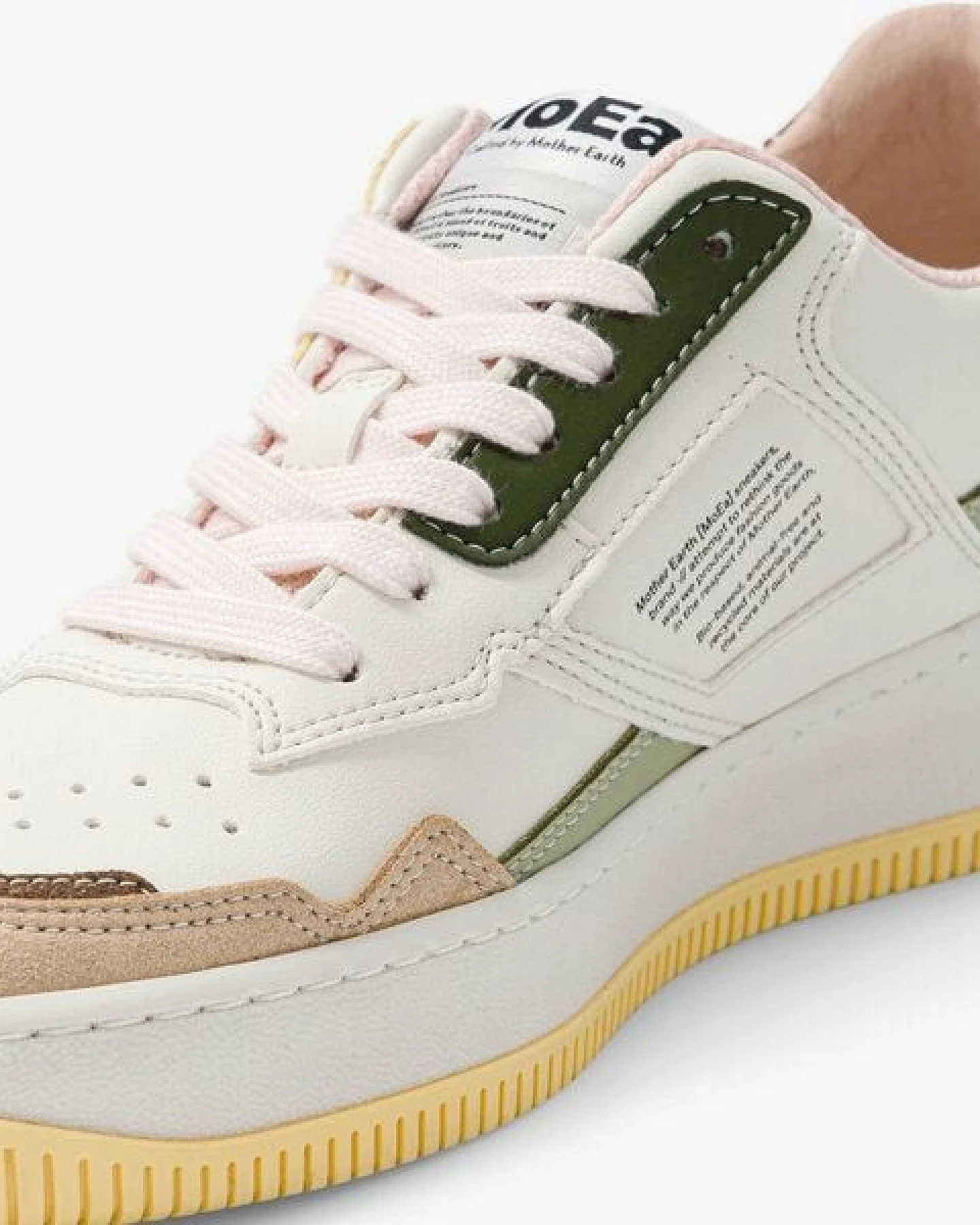 MoEa Sneakers GEN1 - All In Pastel Leaf – Ansicht 3