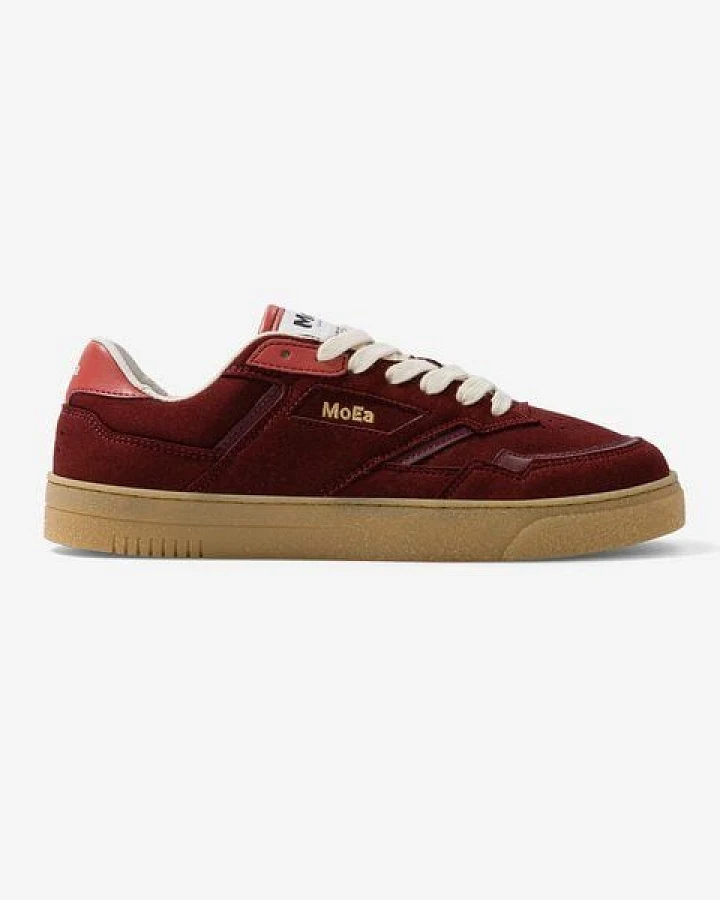 MoEa Sneakers GEN9 - Grapes Full Burgundy Suede