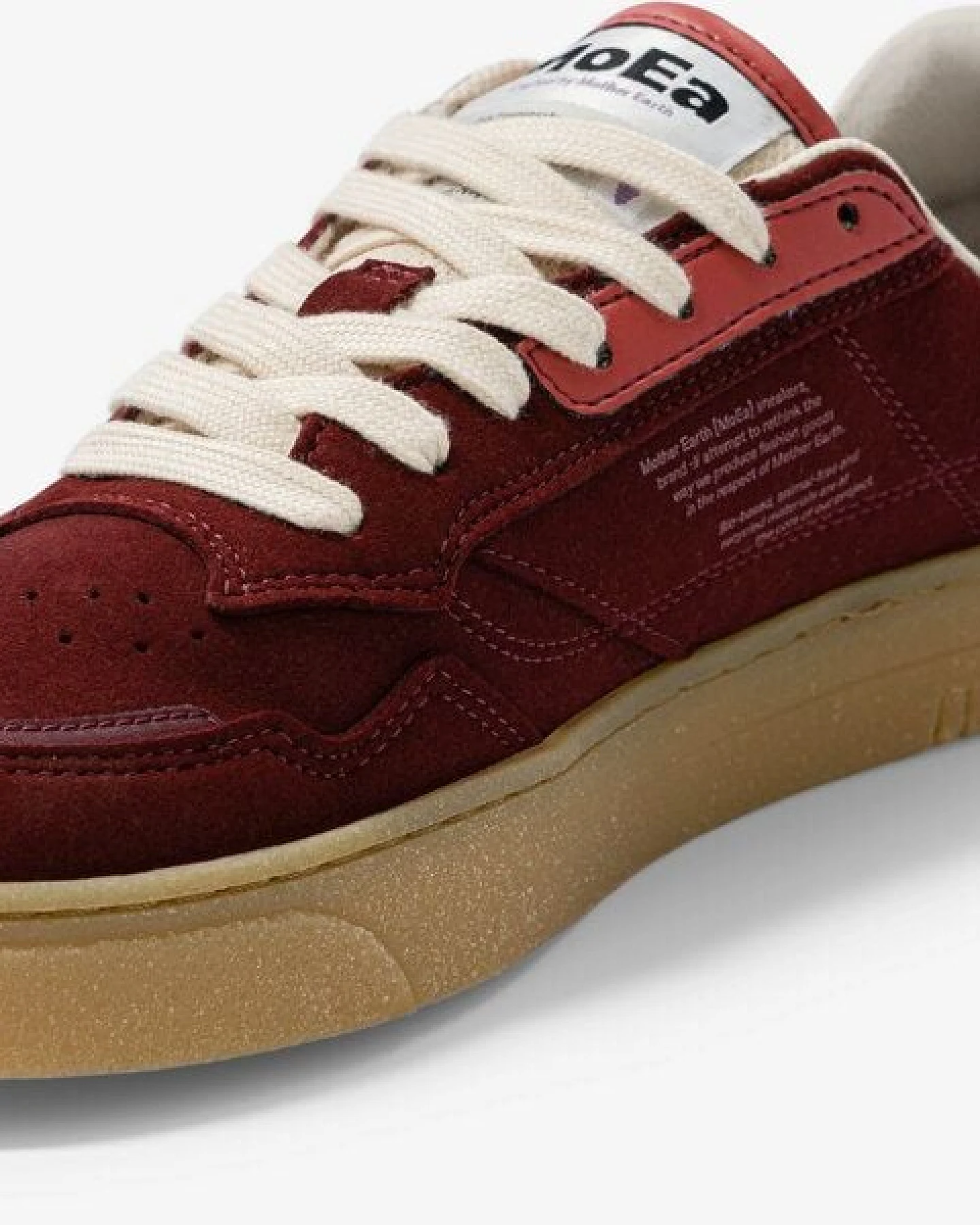 MoEa Sneakers GEN9 - Grapes Full Burgundy Suede – Ansicht 3