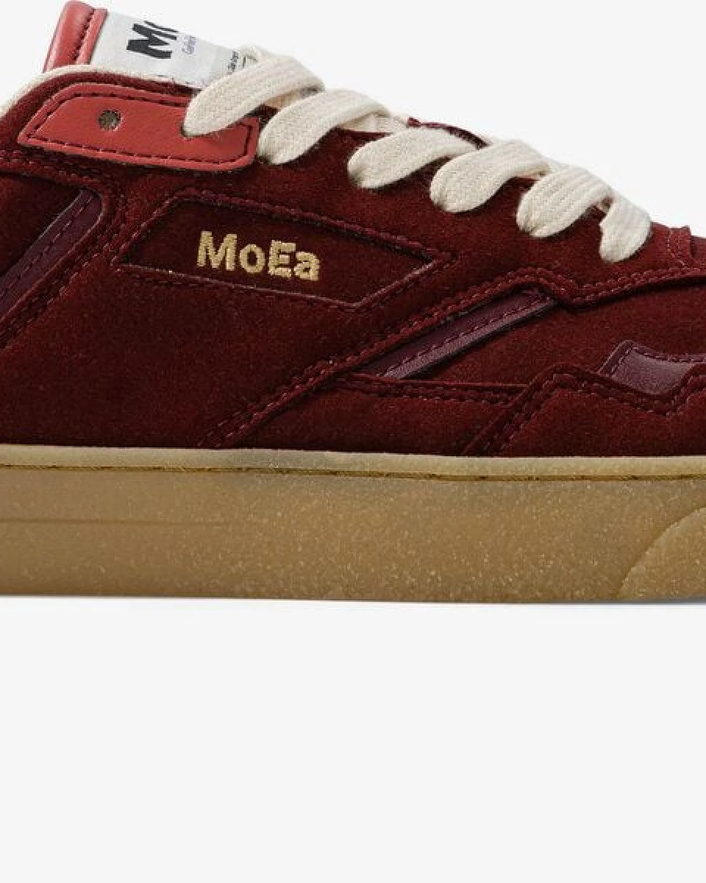 MoEa Sneakers GEN9 - Grapes Full Burgundy Suede – Ansicht 4
