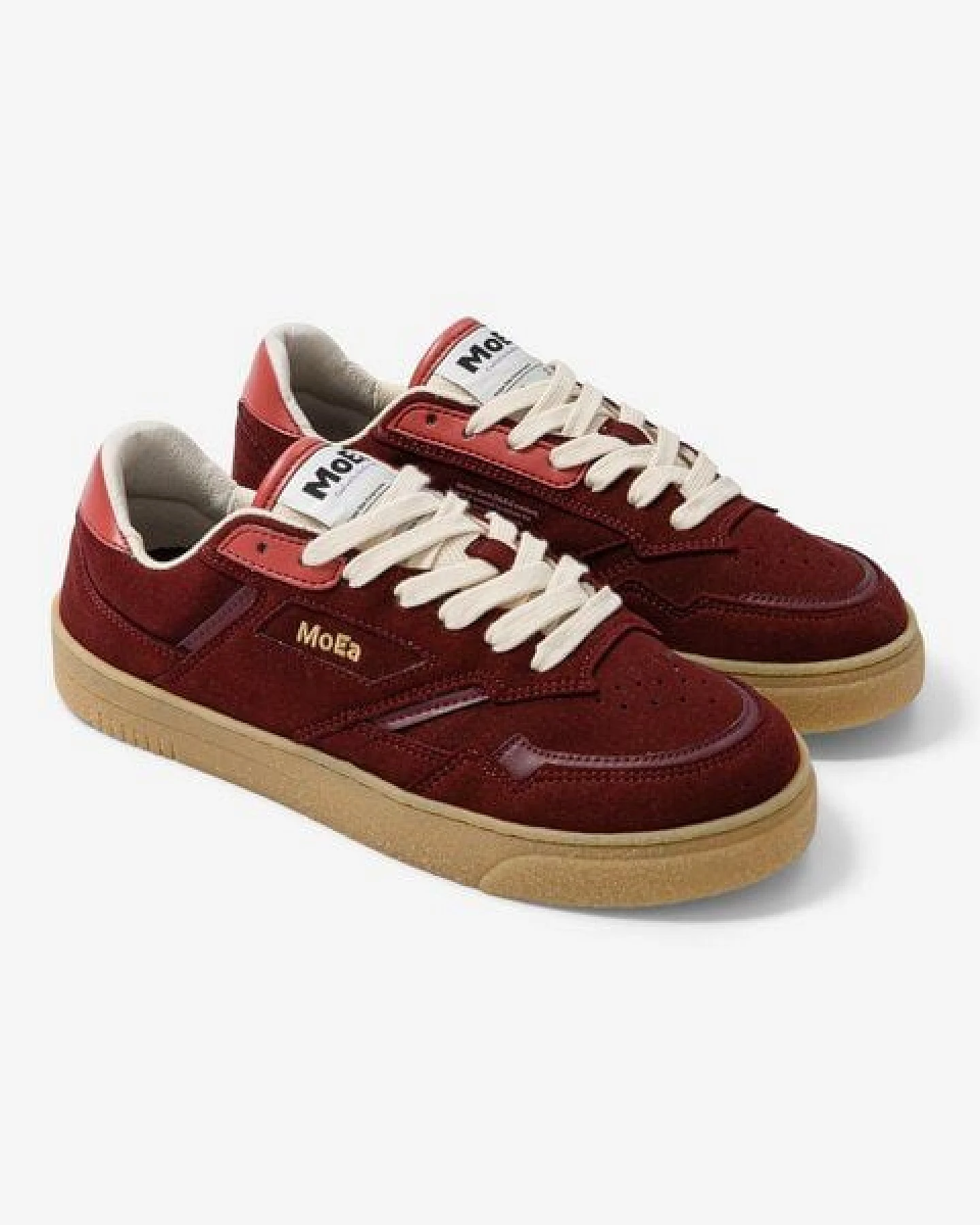MoEa Sneakers GEN9 - Grapes Full Burgundy Suede – Ansicht 2