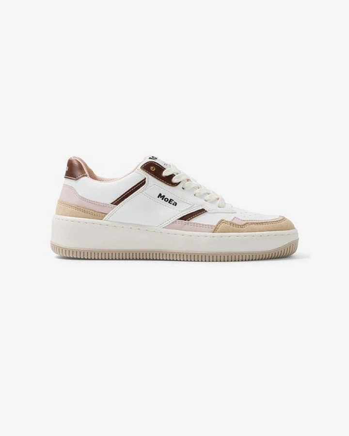 MoEa Sneakers GEN1 - Corn Pink & Brown