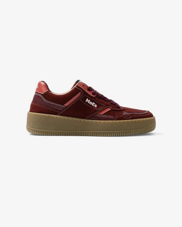 MoEa Sneakers GEN1 - Grapes Suede Wine