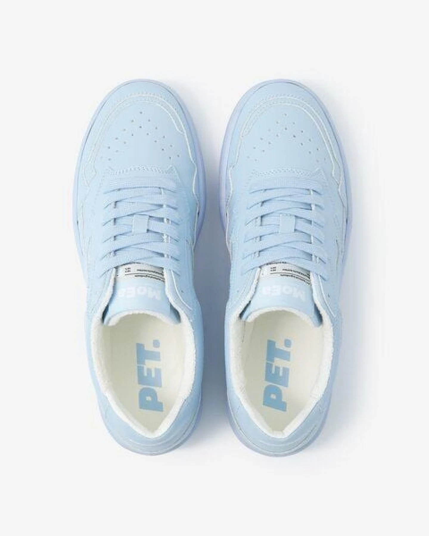MoEa Sneakers GEN1 - PET Retro White & Blue – Ansicht 4