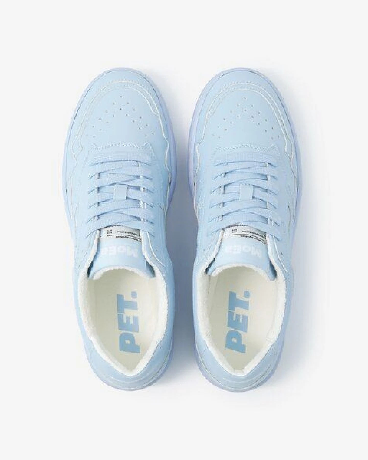 MoEa Sneakers GEN1 - PET Retro White & Blue – Ansicht 4