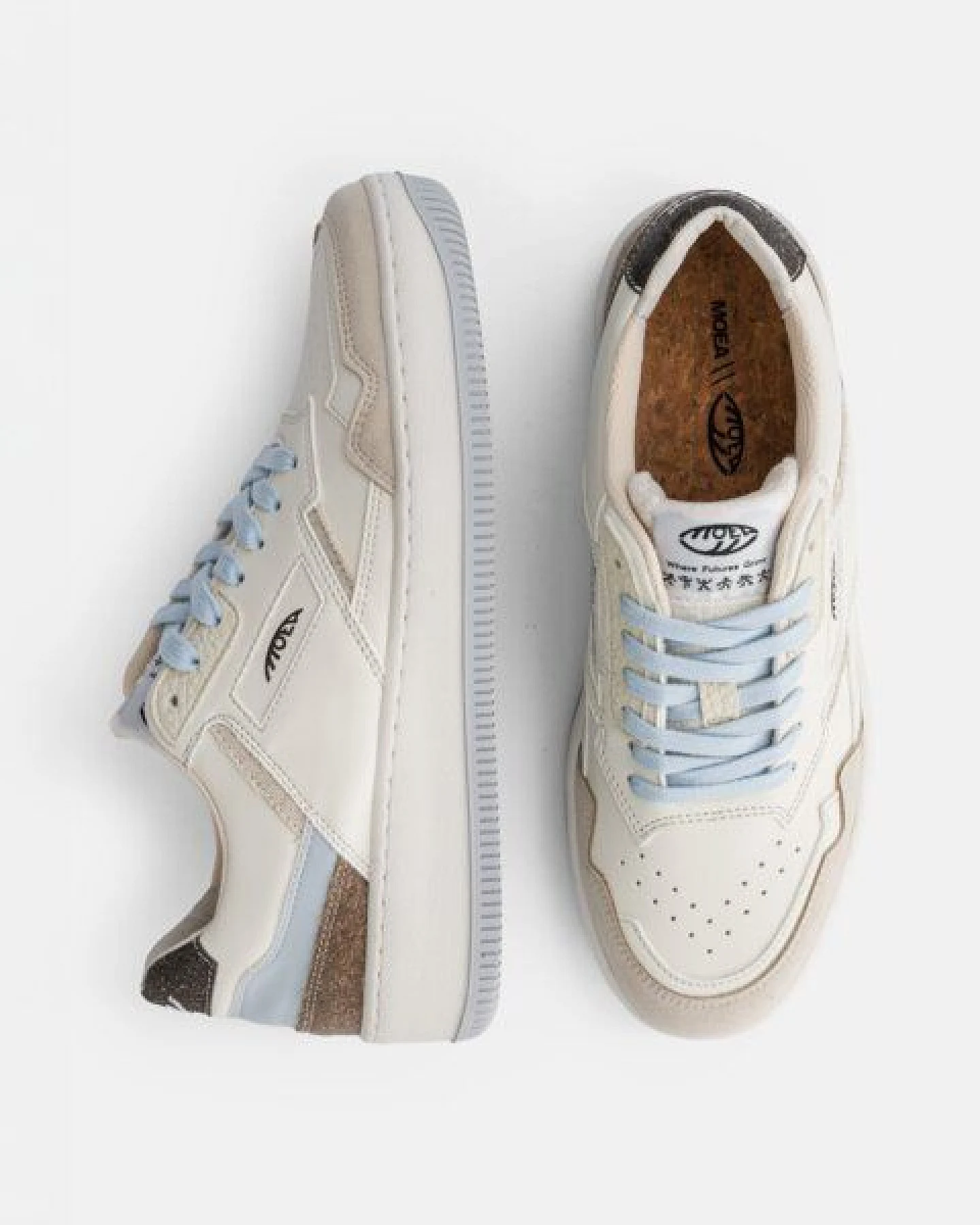 MoEa Sneakers Origin - All In Mineral Blue – Ansicht 2