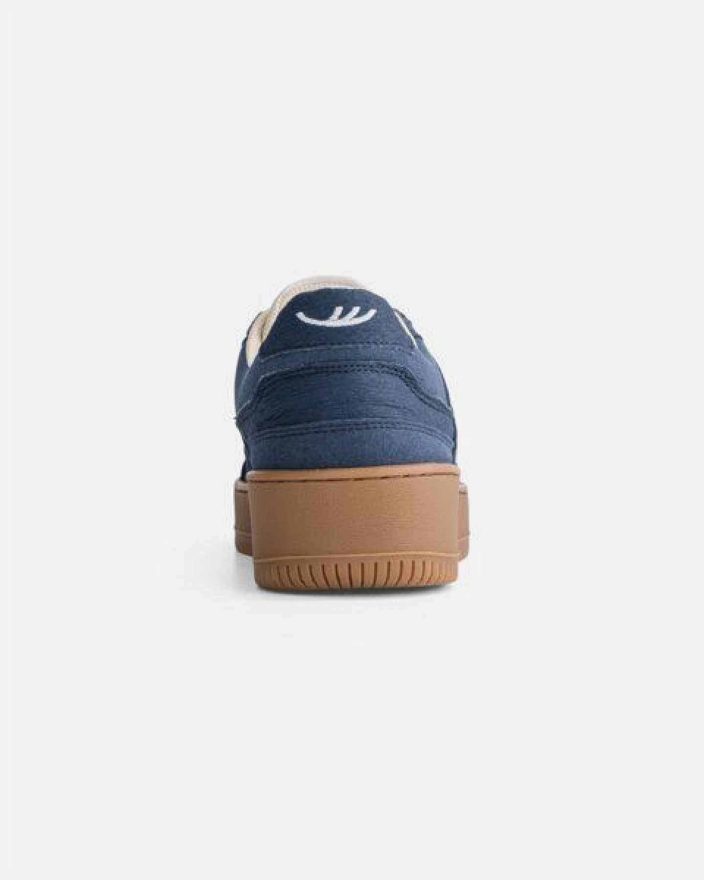MoEa Sneakers Origin - Full Blue Suede - Mushroom – Ansicht 3