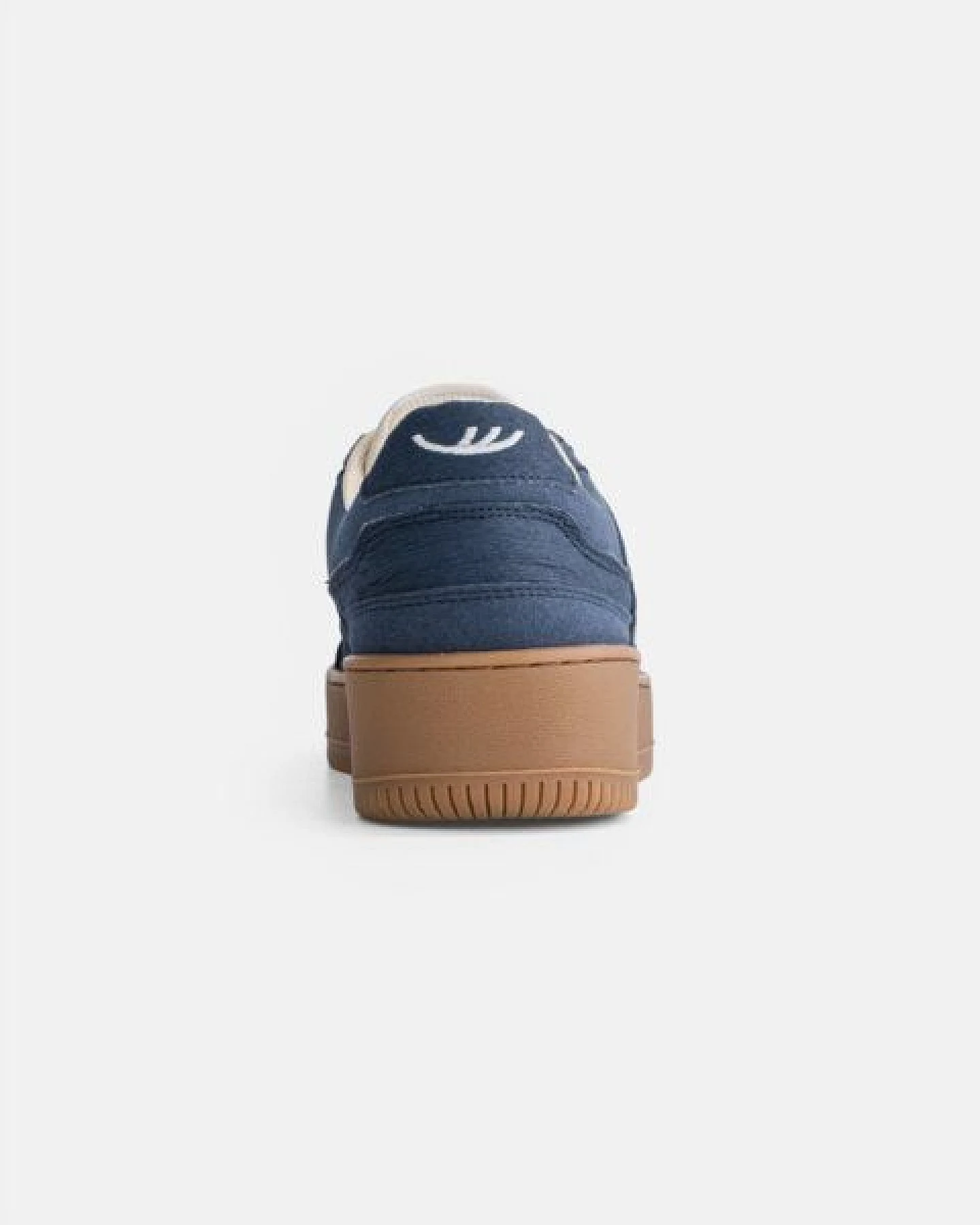 MoEa Sneakers Origin - Full Blue Suede - Mushroom – Ansicht 3