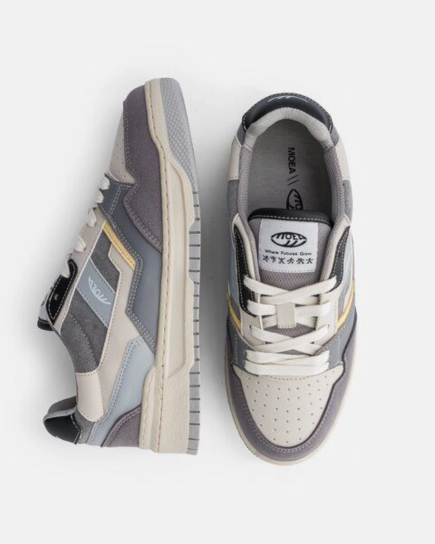 MoEa Sneakers Echo - All In Stone – Ansicht 2