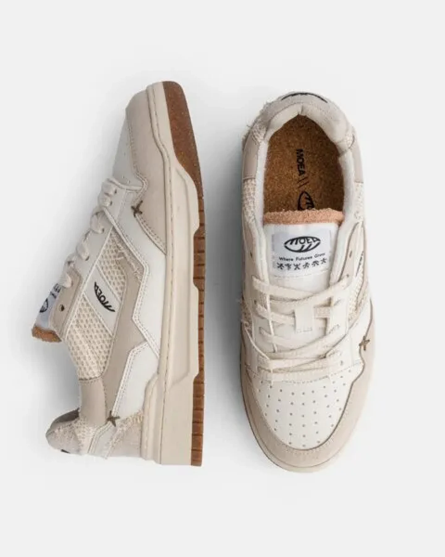 MoEa Sneakers Echo - Craft - Corn – Ansicht 3