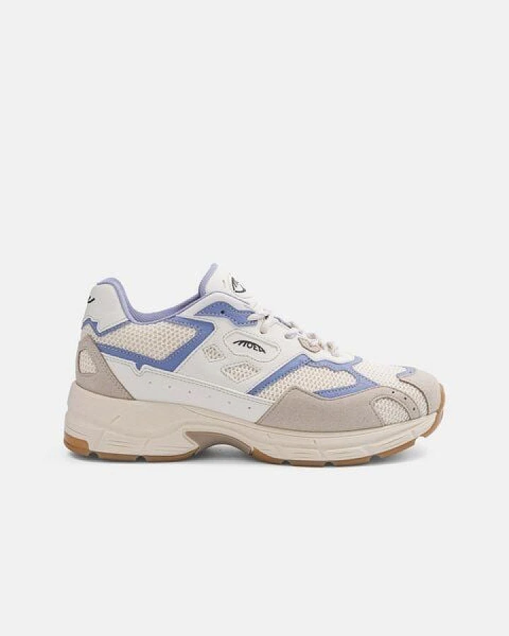 MoEa Sneakers Rush - Beige & Lila - Orange