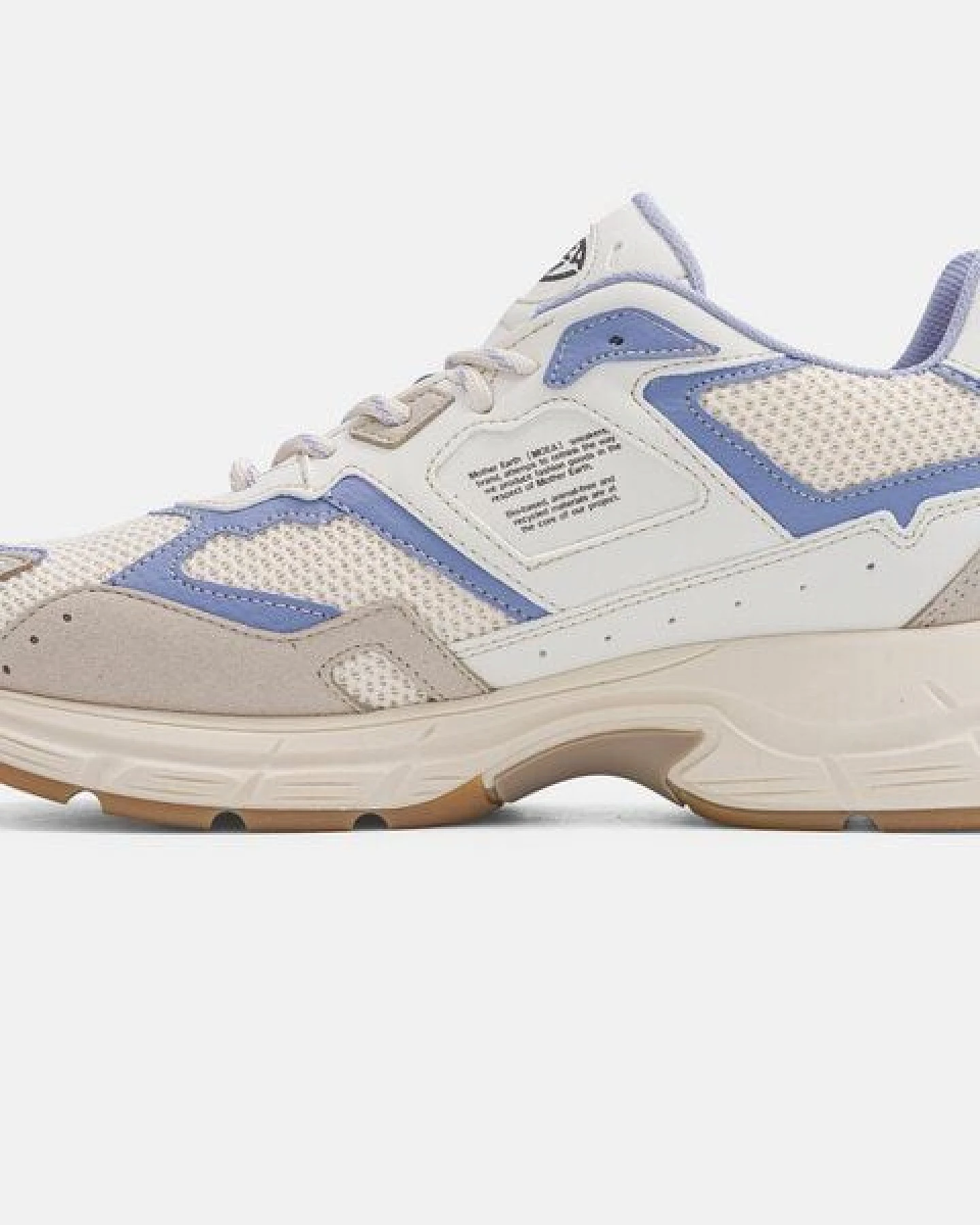 MoEa Sneakers Rush - Beige & Lila - Orange – Ansicht 4