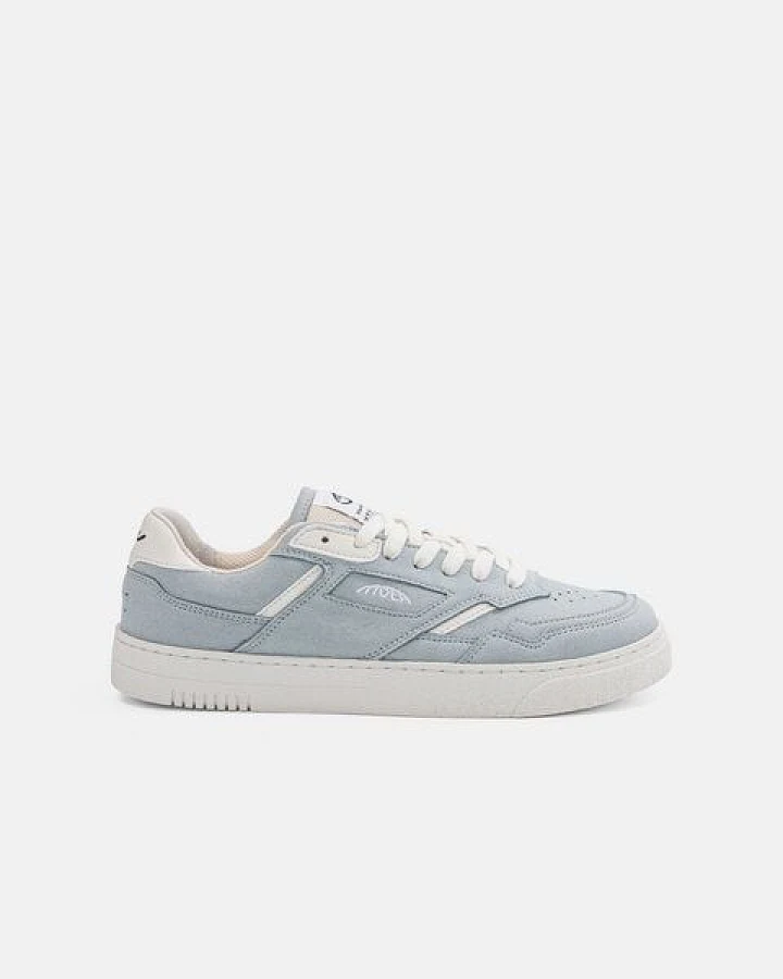 MoEa Sneakers Origin Low - Sea Suede & Beige - Corn