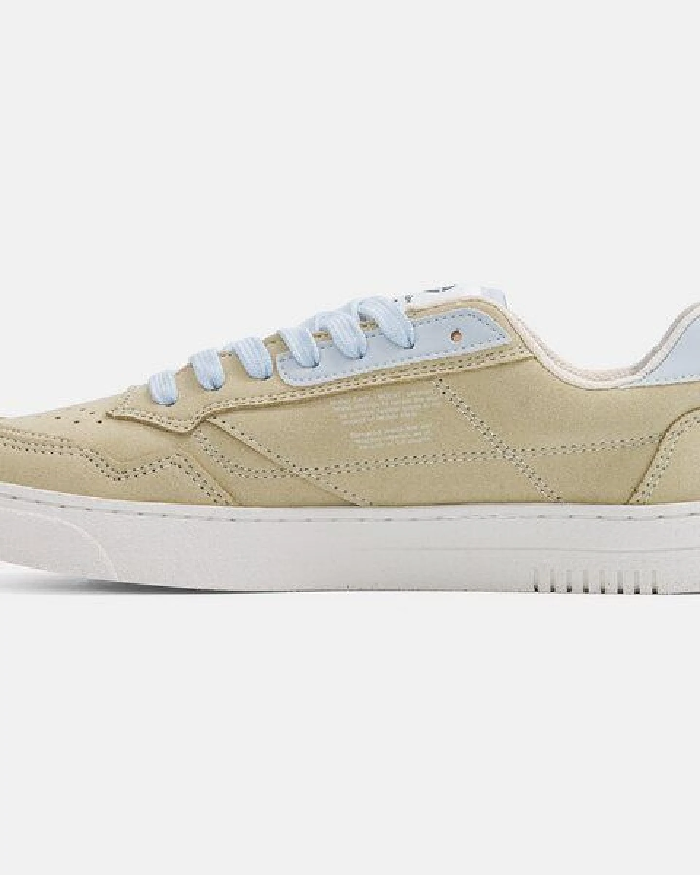 MoEa Sneakers Origin Low - Aloe Suede & Blue - Corn – Ansicht 3