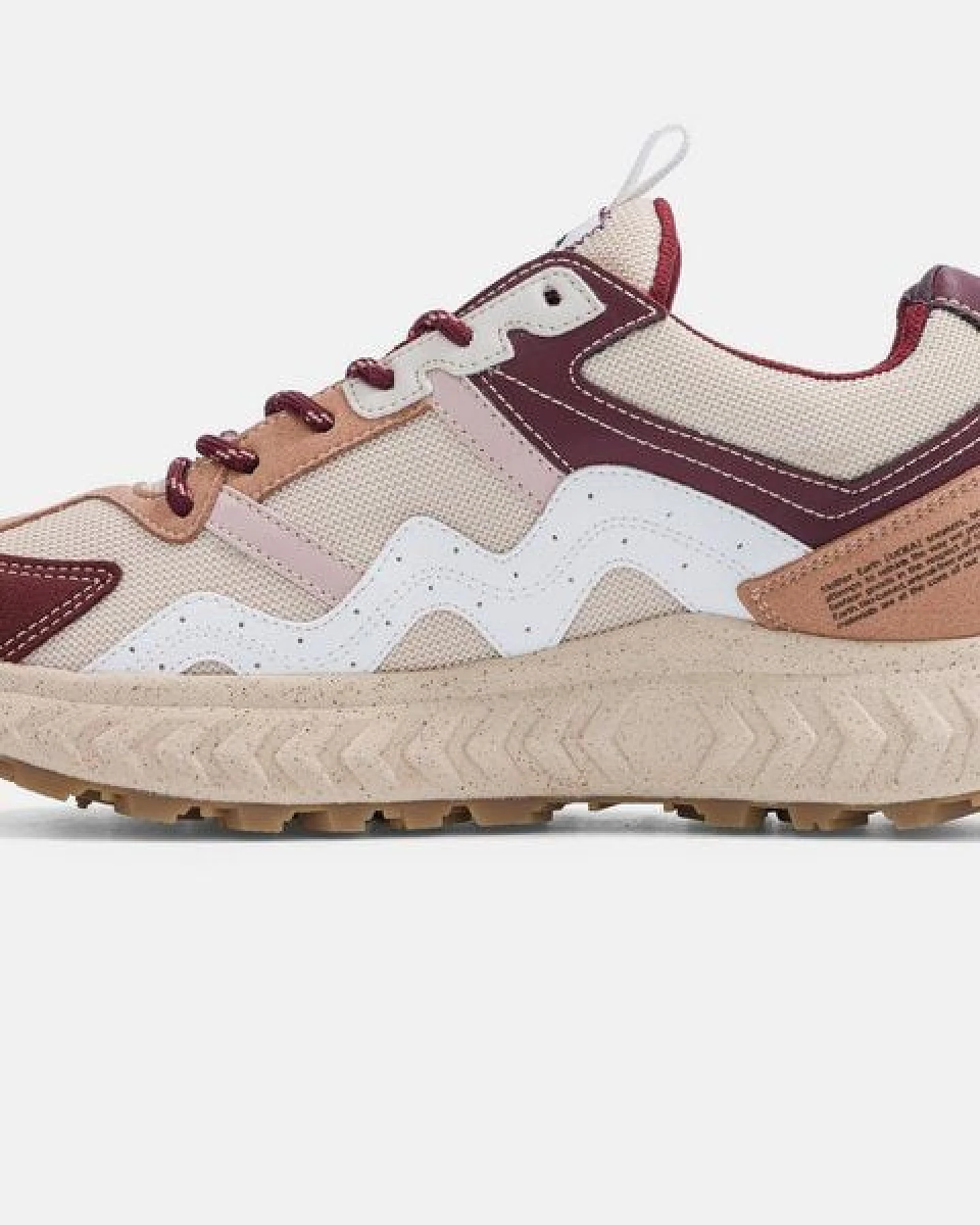 MoEa Sneakers Dune - Beige & Wine - Grapes – Ansicht 4