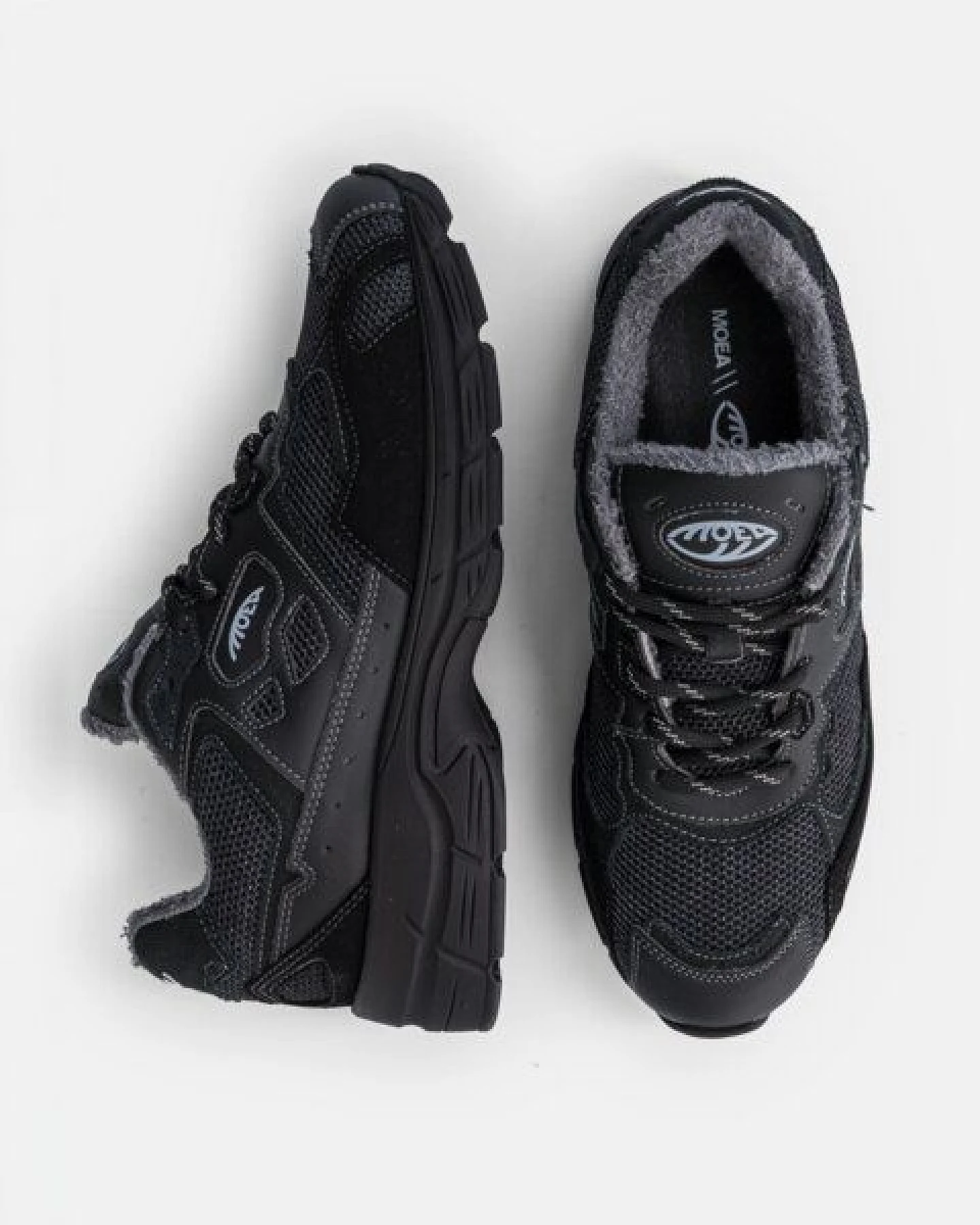 MoEa Sneakers Rush - Full Black - Corn – Ansicht 2