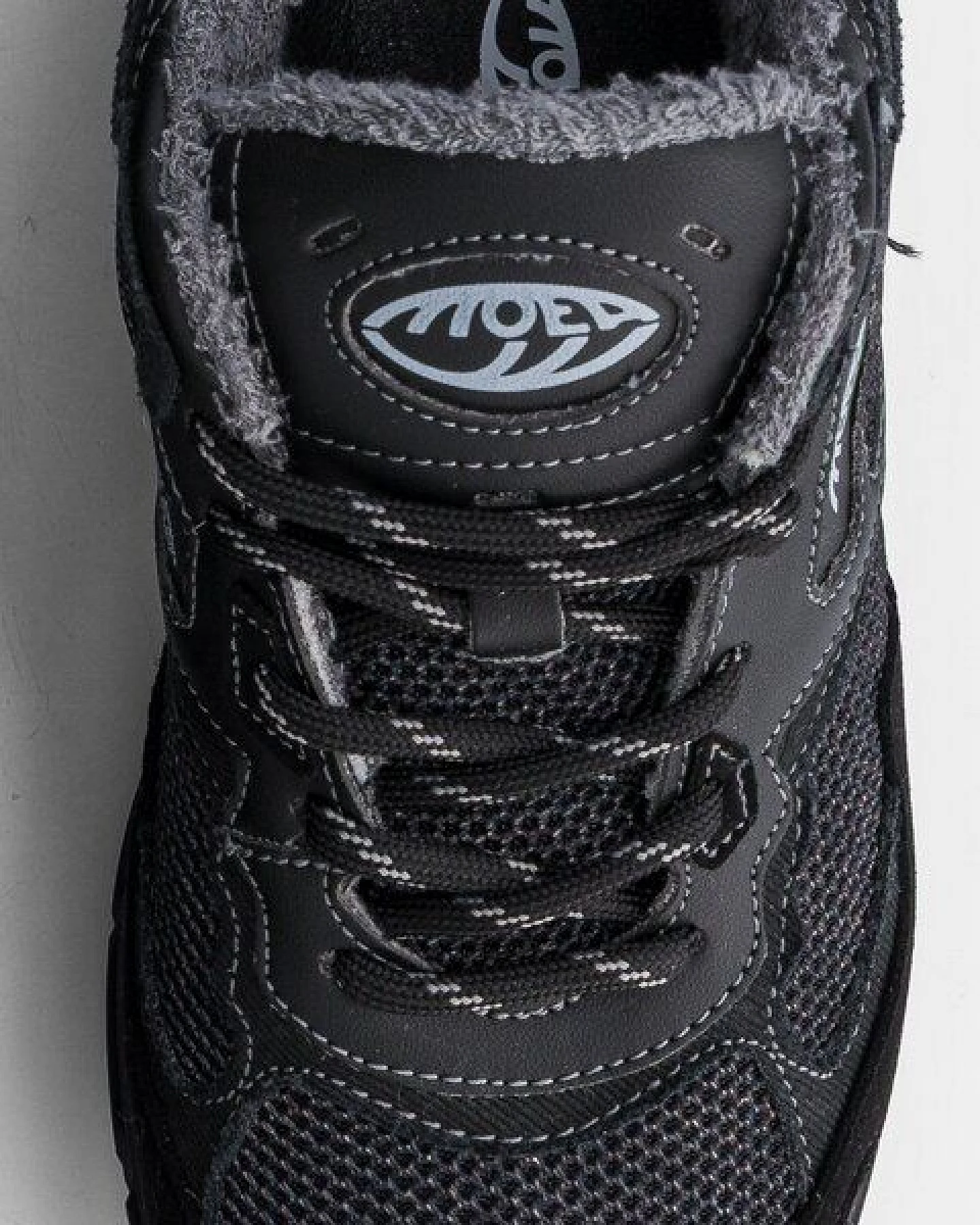 MoEa Sneakers Rush - Full Black - Corn – Ansicht 4