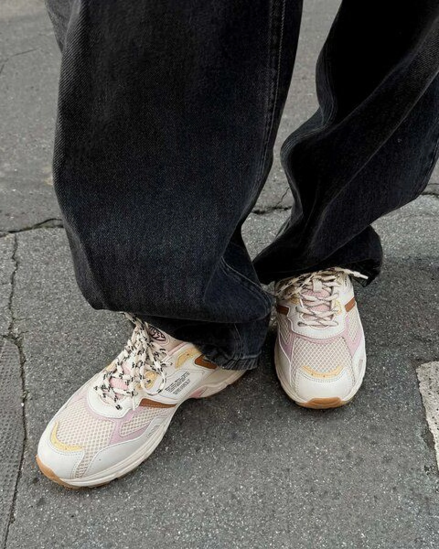 MoEa Sneakers Rush - Pink & Yellow - Pineapple – Ansicht 4