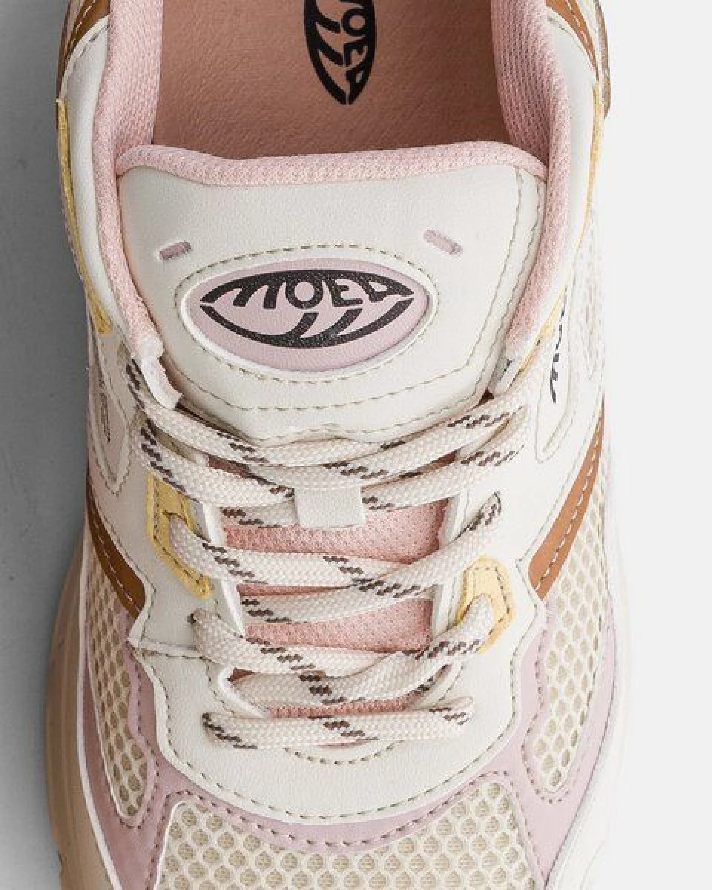 MoEa Sneakers Rush - Pink & Yellow - Pineapple – Ansicht 3