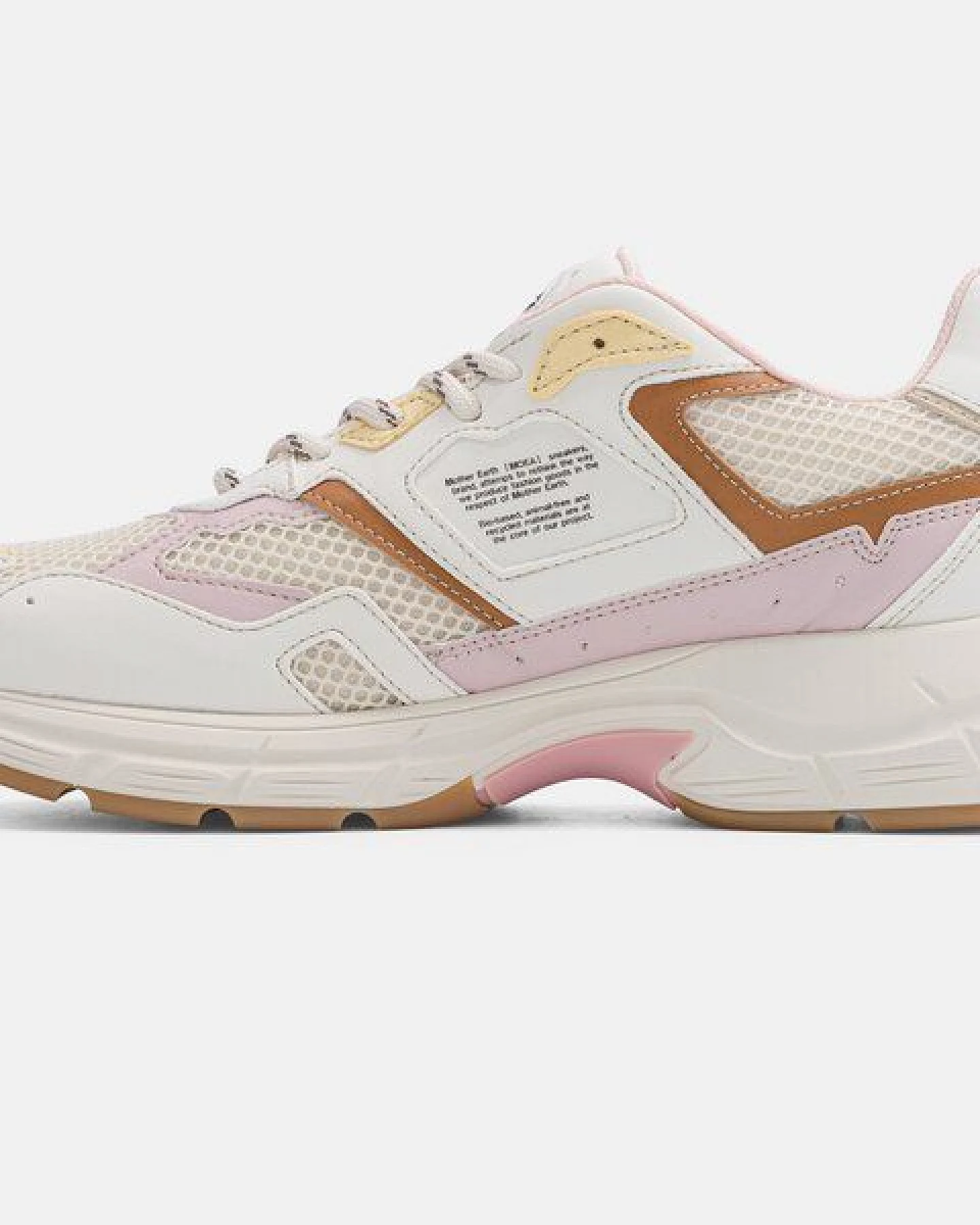 MoEa Sneakers Rush - Pink & Yellow - Pineapple – Ansicht 4