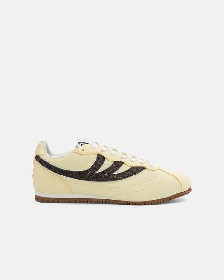 MoEa Sneakers Rise - Yellow & Black - Seaweed
