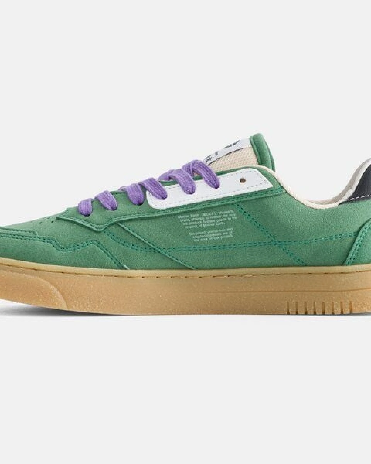 MoEa Sneakers Origin Low - Forest Suede & White - Corn – Ansicht 3