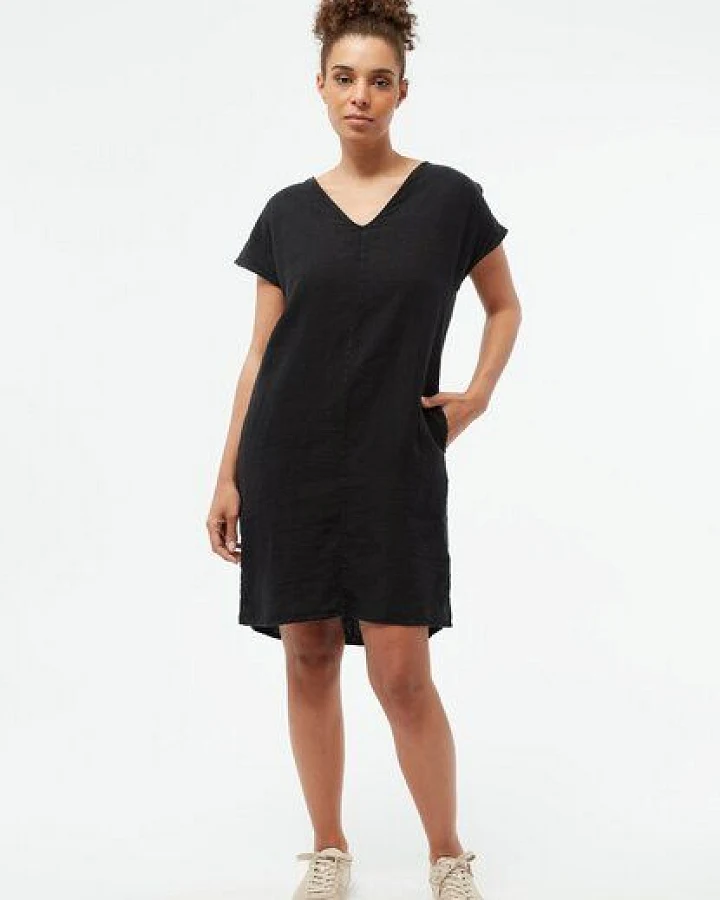Givn Berlin Kurzes Kleid GBMABEL aus Leinen