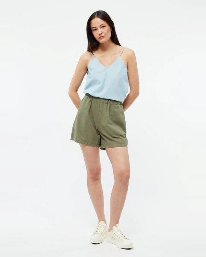 Givn Berlin Shorts GBCLEMENTINE aus Bio-Baumwoll Seersucker