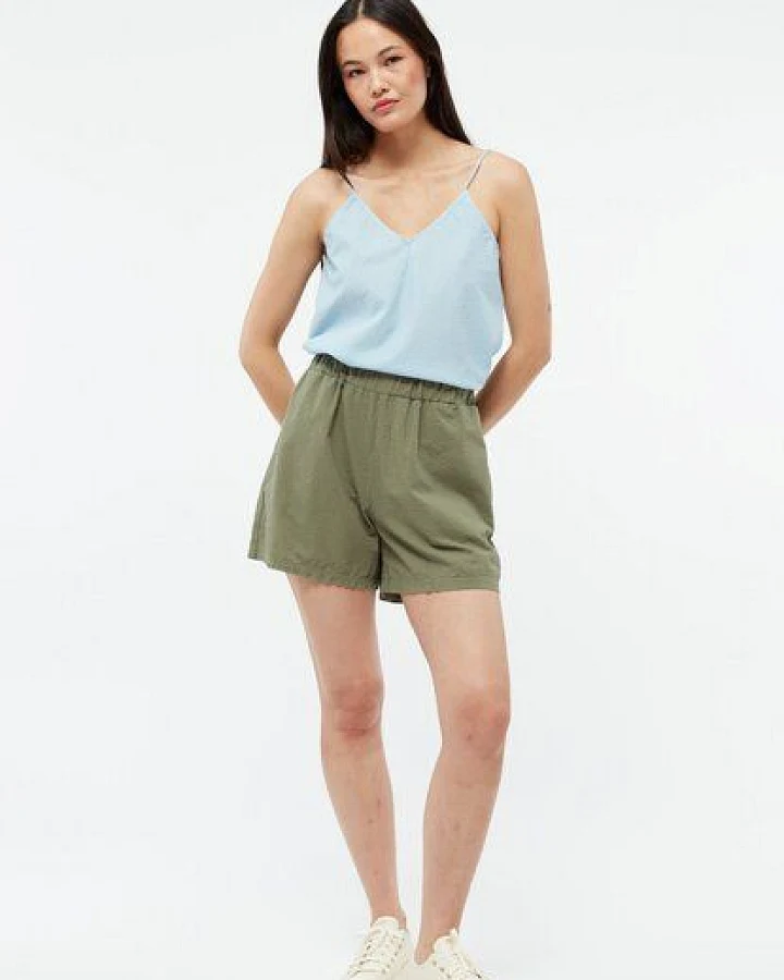 Givn Berlin Shorts GBCLEMENTINE aus Bio-Baumwoll Seersucker