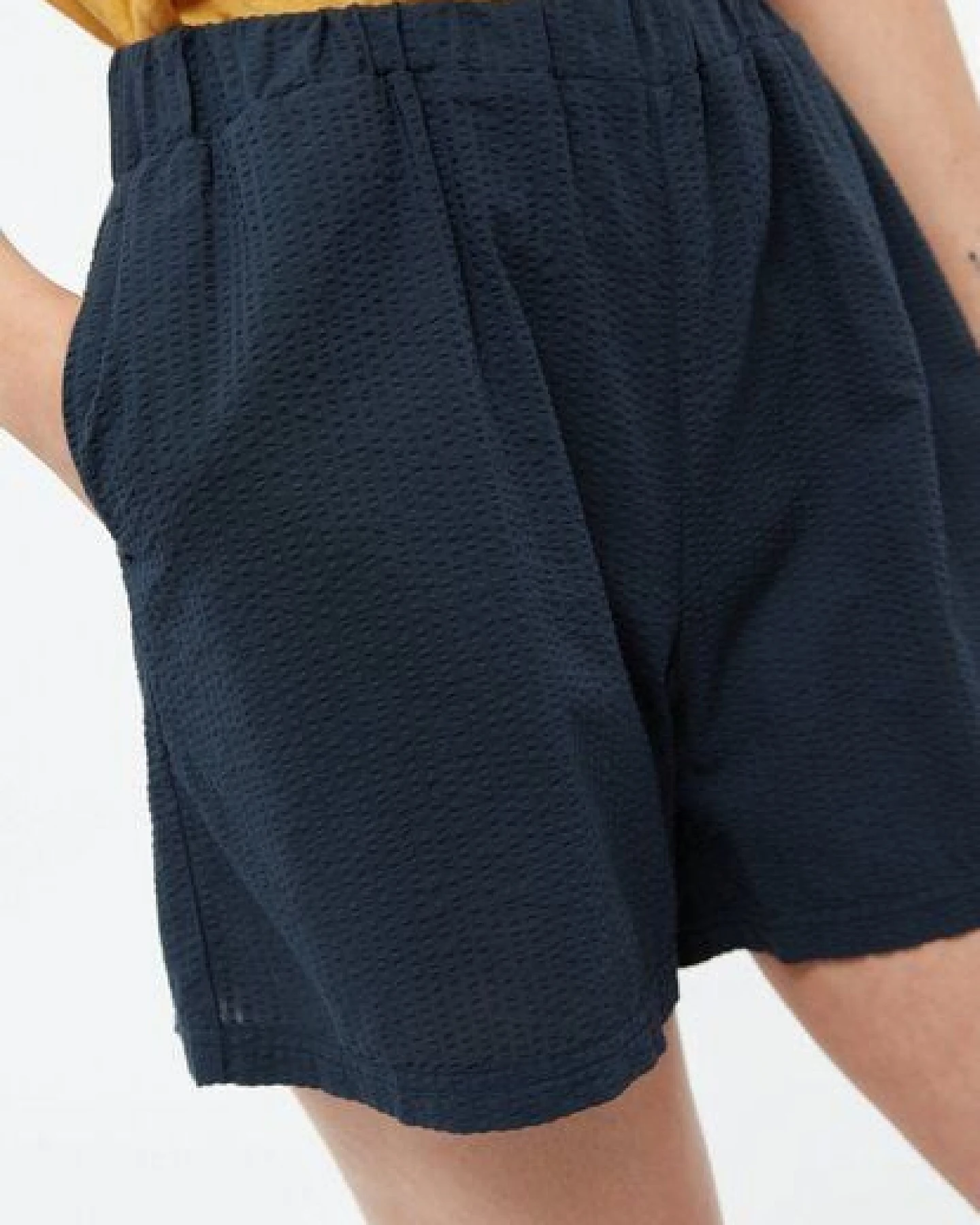 Givn Berlin Shorts GBCLEMENTINE aus Bio-Baumwoll Seersucker – Ansicht 2