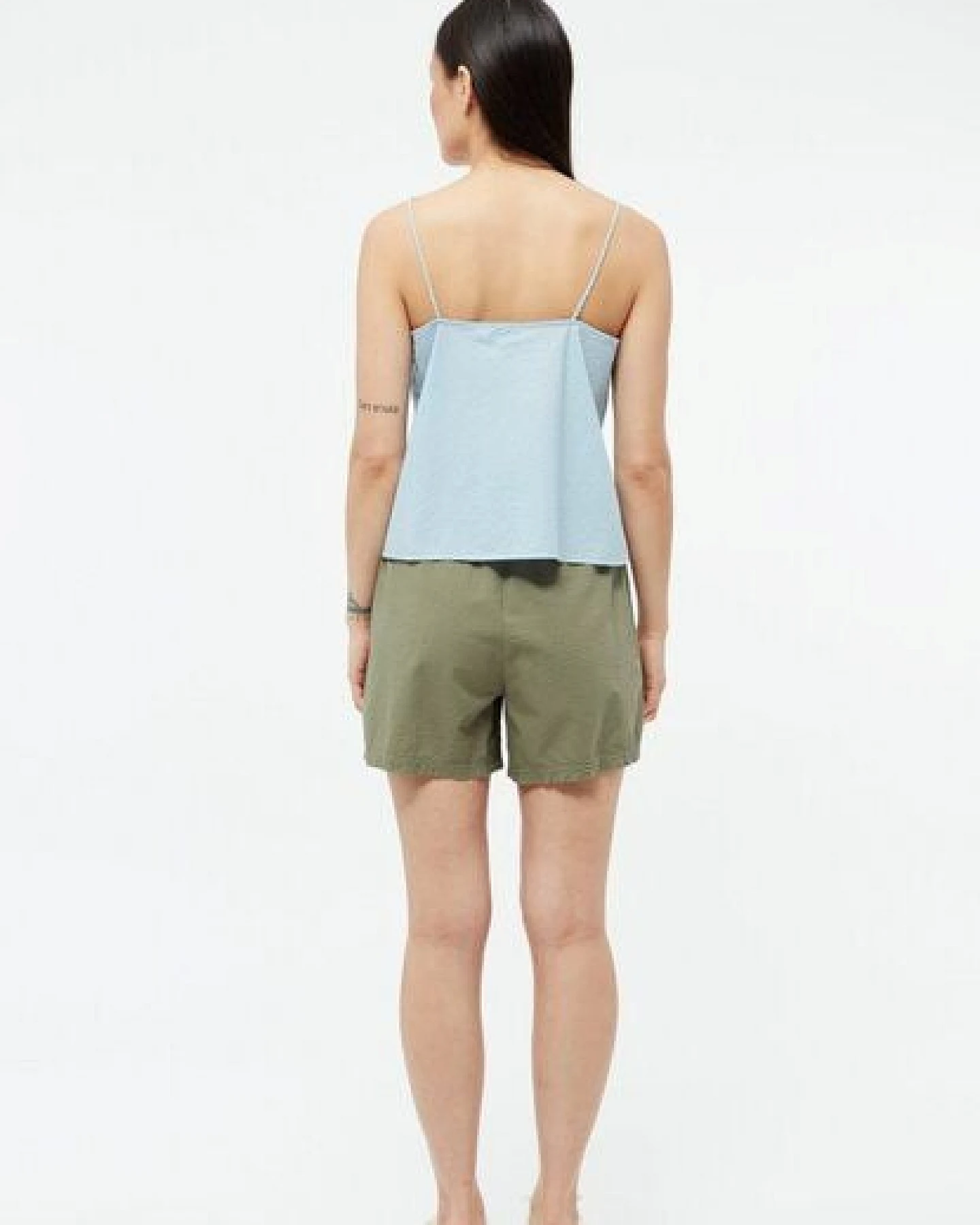 Givn Berlin Shorts GBCLEMENTINE aus Bio-Baumwoll Seersucker – Ansicht 4