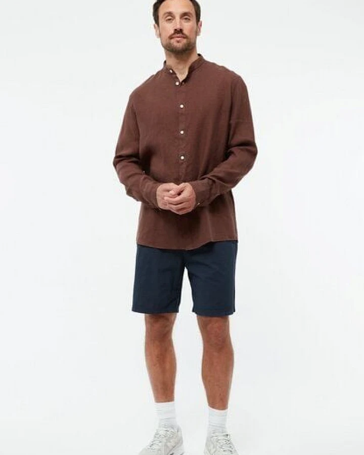 Givn Berlin Shorts GBPASCAL aus Bio-Baumwoll Seersucker