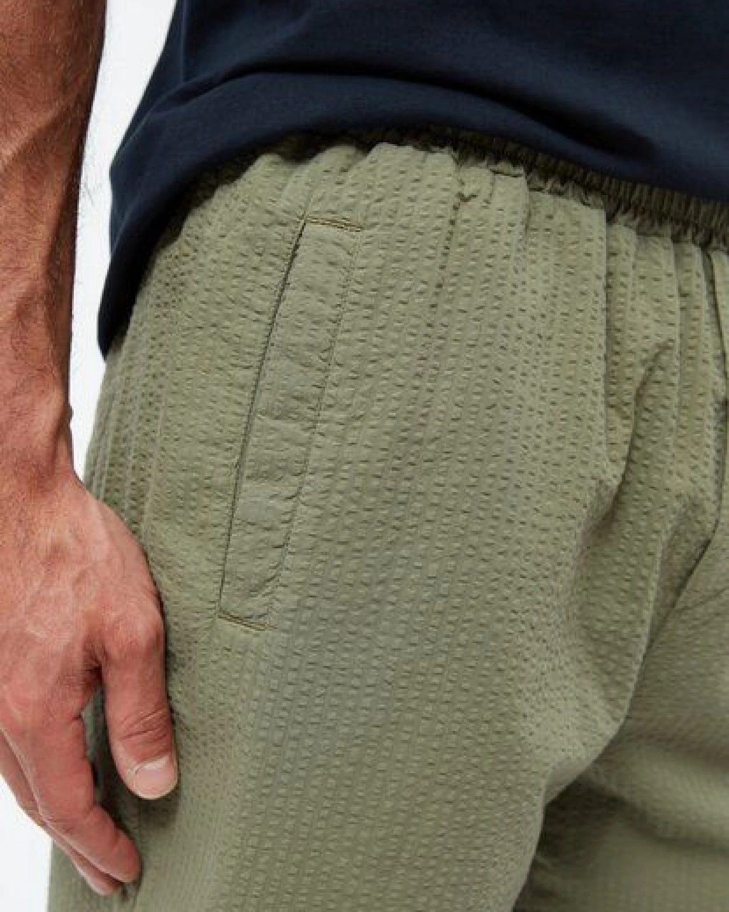 Givn Berlin Shorts GBPASCAL aus Bio-Baumwoll Seersucker – Ansicht 2