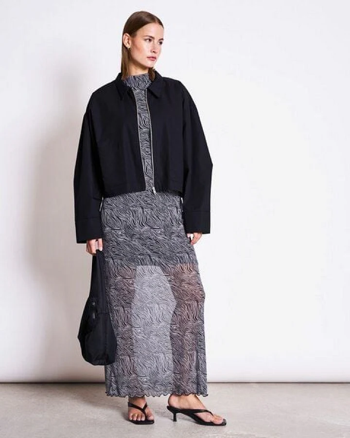 JAN N JUNE Shirt Jacke PAPILIO aus Baumwolle