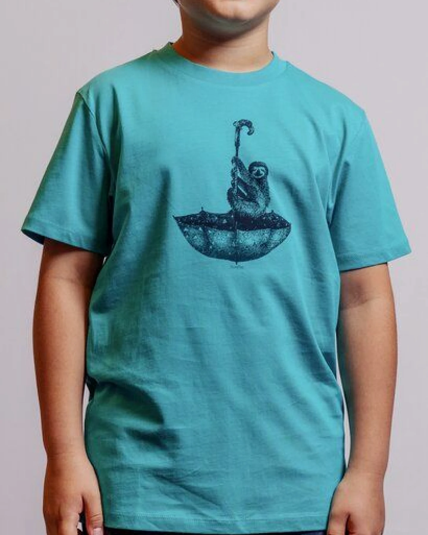 NanMa Bio-Baumwoll-Shirt Faultier – Ansicht 3