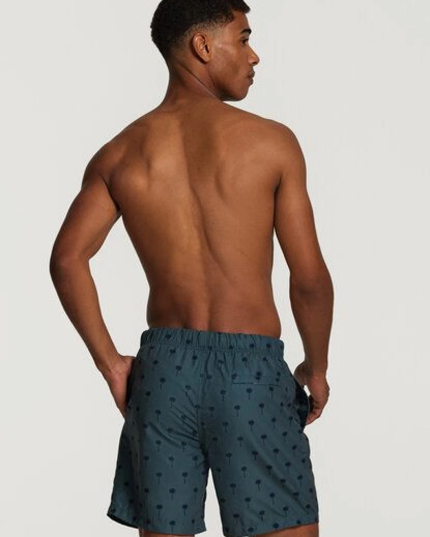 Badeshort | recycelt | shiwi palm – Ansicht 2