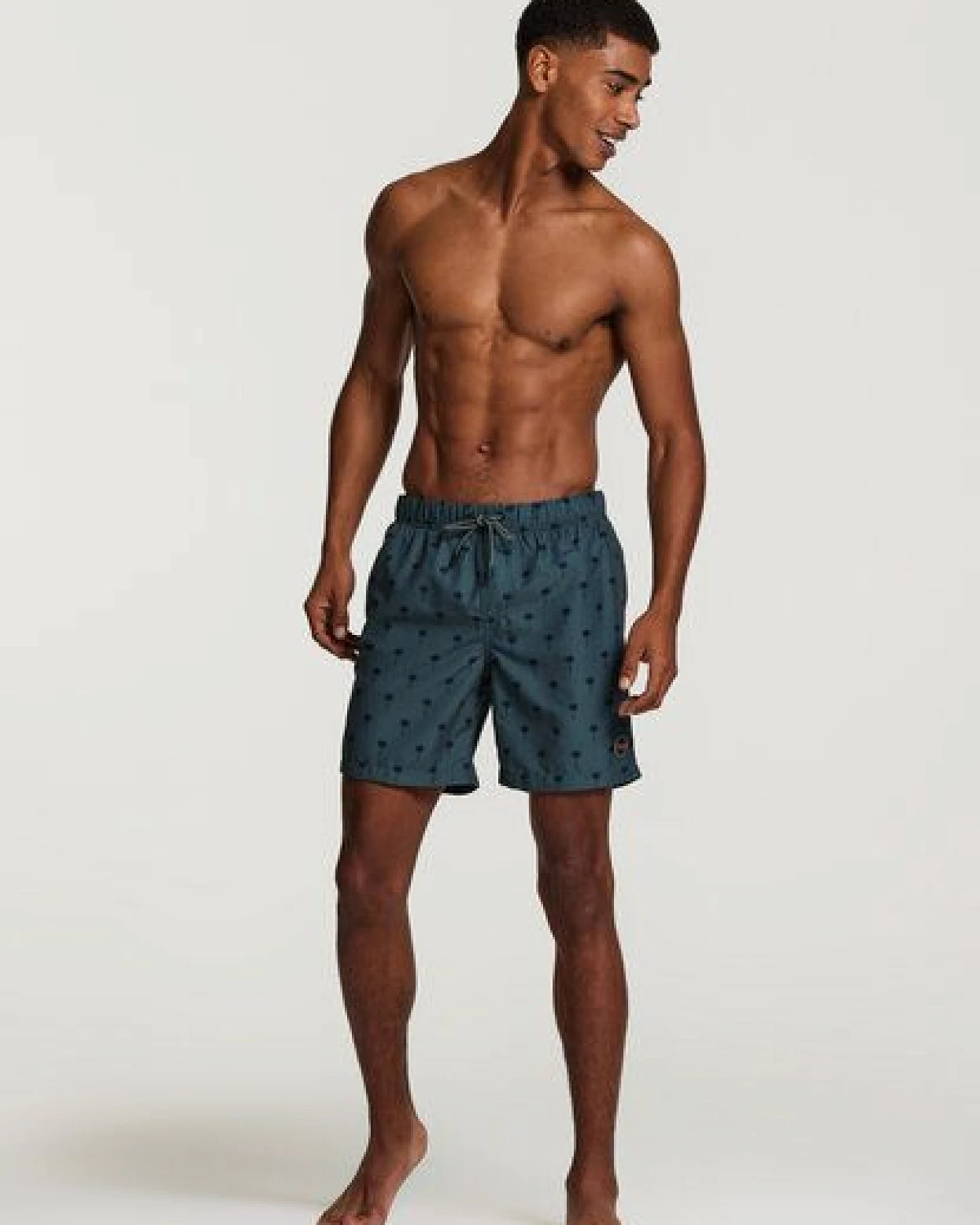 Badeshort | recycelt | shiwi palm – Ansicht 3