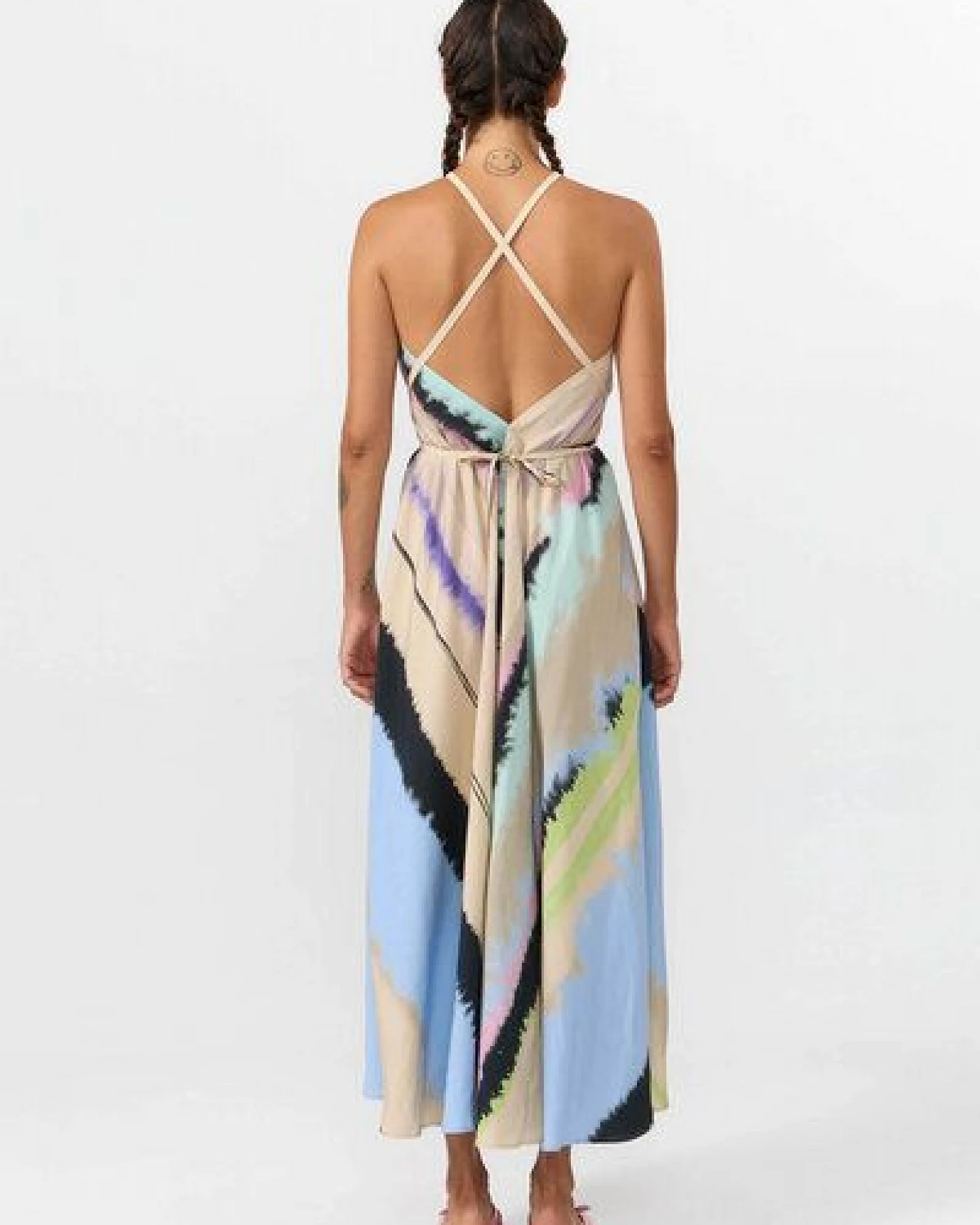 Suite 13 Lab Multipositions Kleid, lang, Modal – Ansicht 2