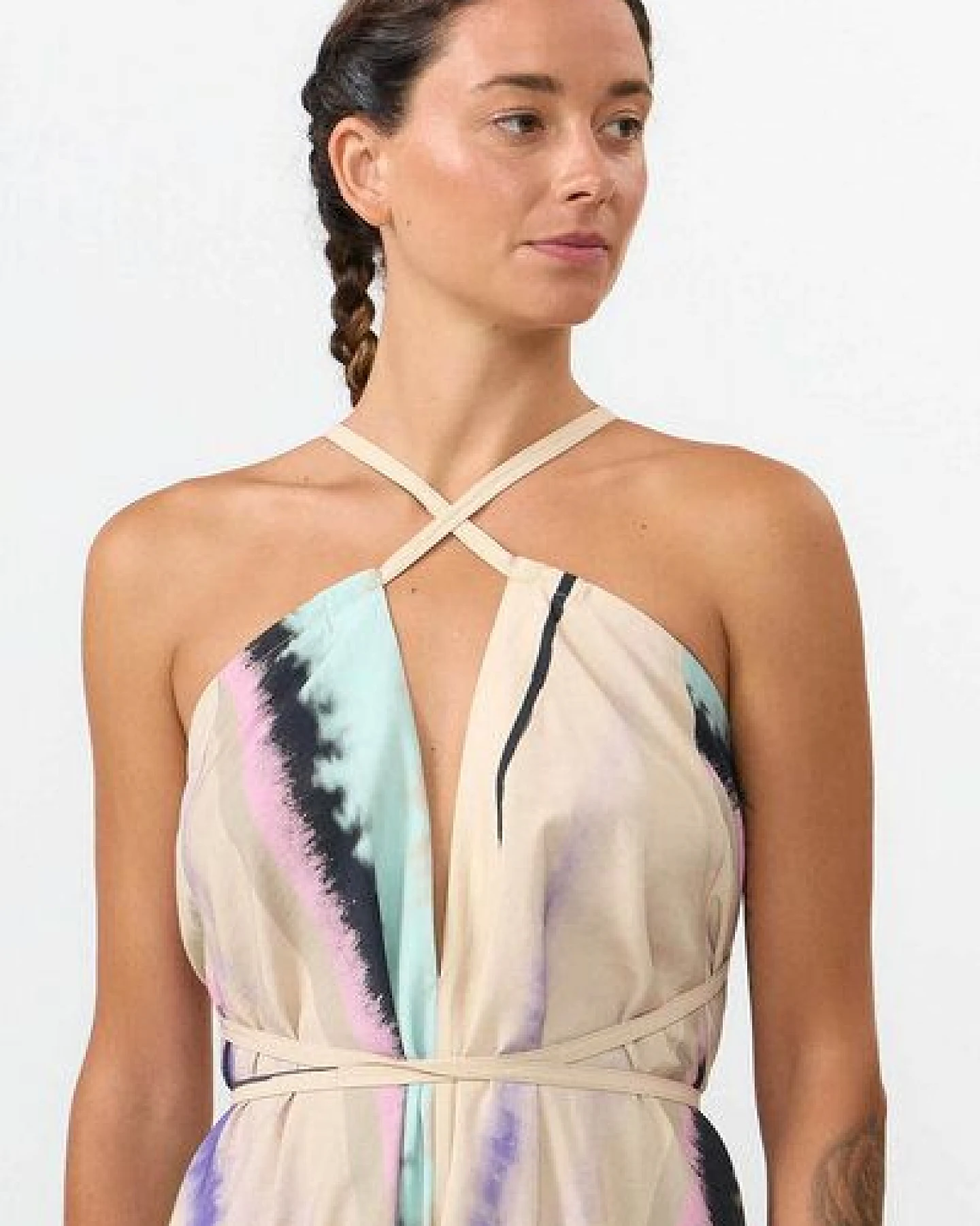 Suite 13 Lab Multipositions Kleid, lang, Modal – Ansicht 4