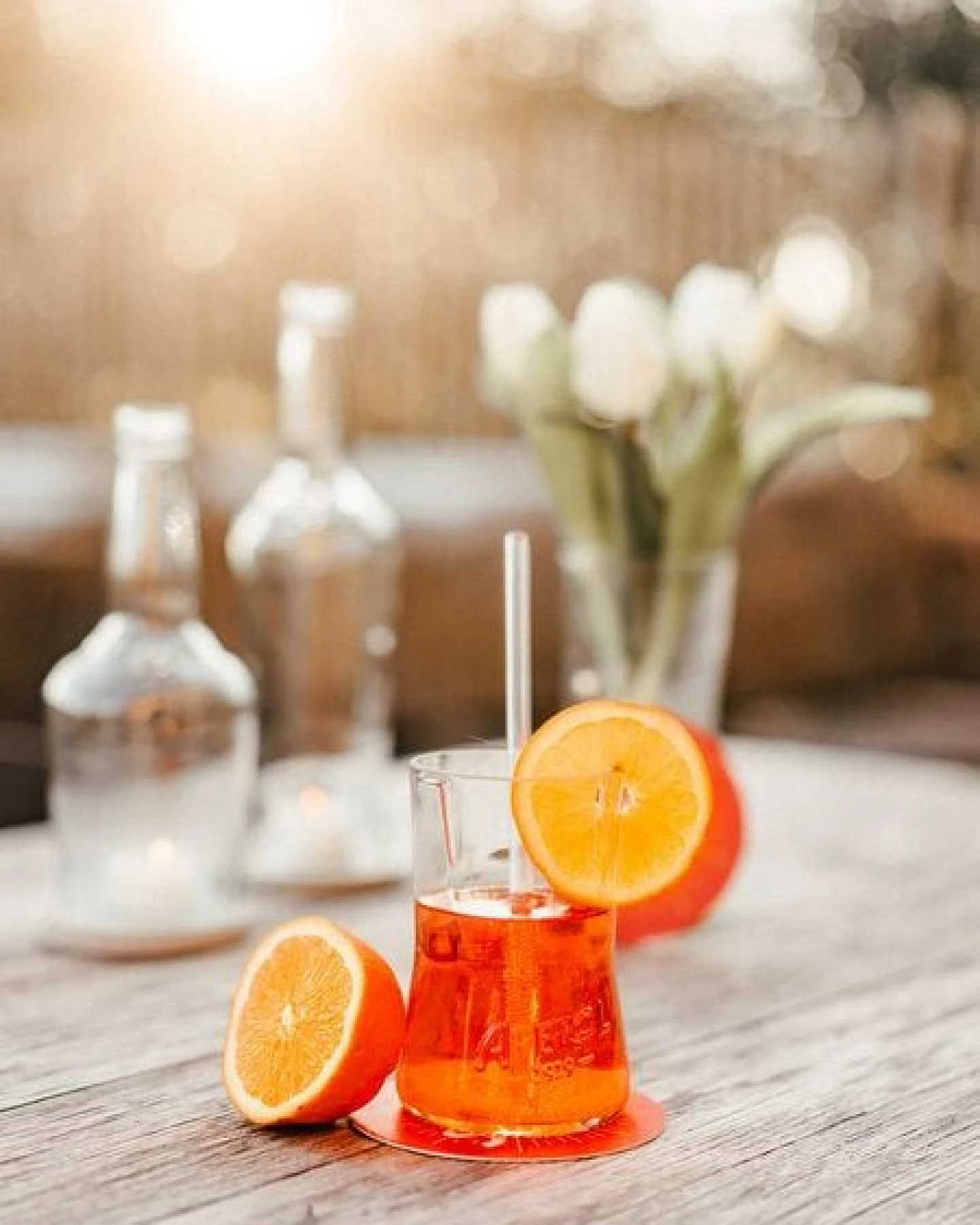 MaBe Windlicht - Aperol Upcycling - rank & schlank - macht nachhaltig Eindruck – Ansicht 4