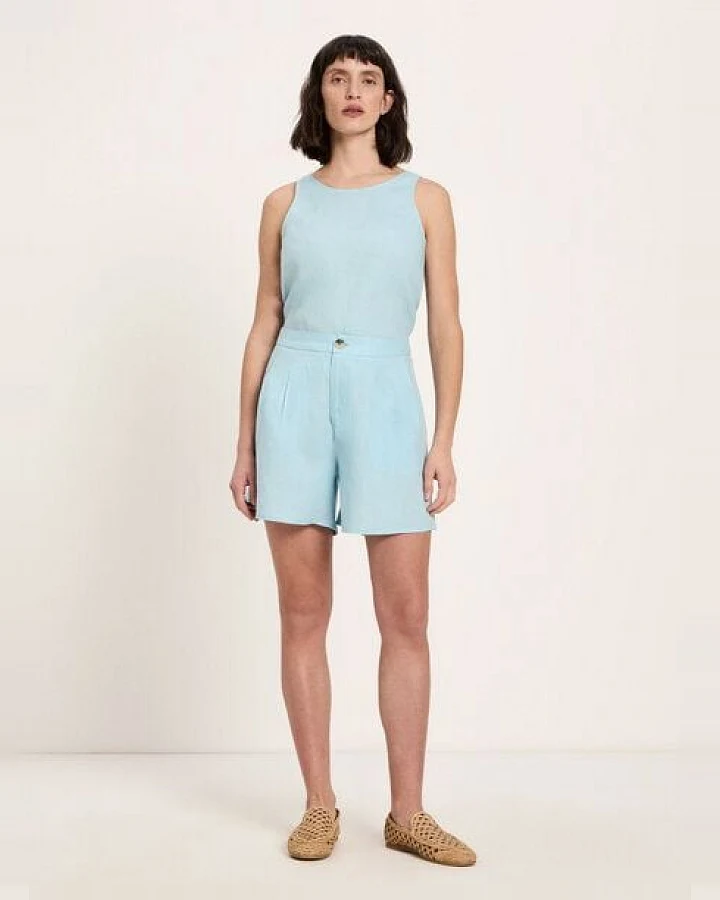 LANIUS Shorts (GOTS) aus Leinen