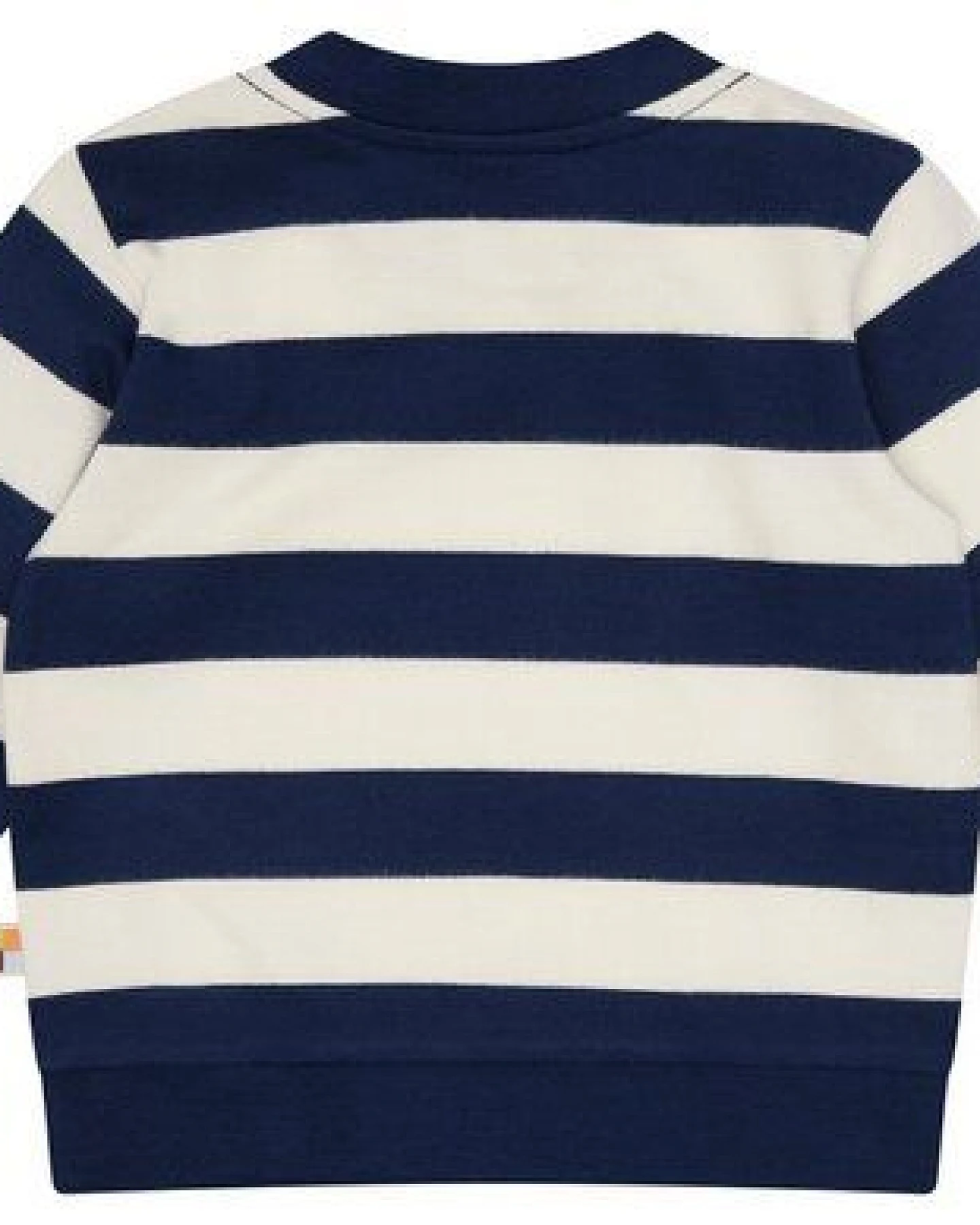 loud + proud Babys & Kinder Sweatshirt mit Blockstreifen, GOTS-zertifiziert – Ansicht 2