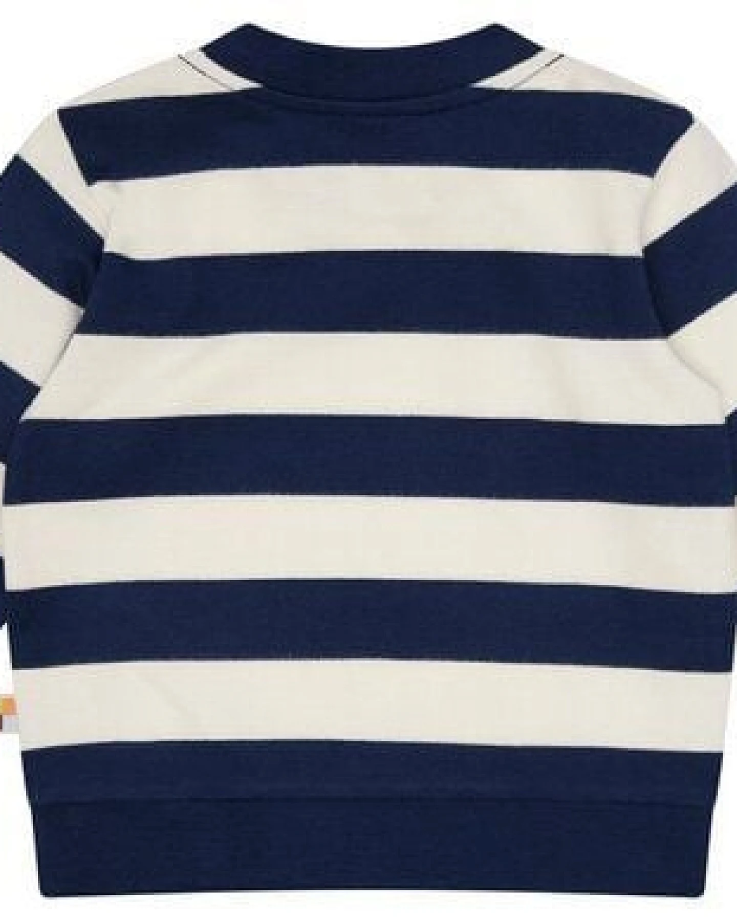 loud + proud Babys & Kinder Sweatshirt mit Blockstreifen, GOTS-zertifiziert – Ansicht 2