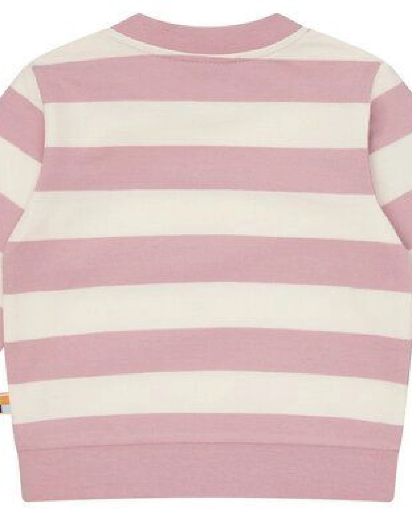 loud + proud Babys & Kinder Sweatshirt mit Blockstreifen, GOTS-zertifiziert – Ansicht 2