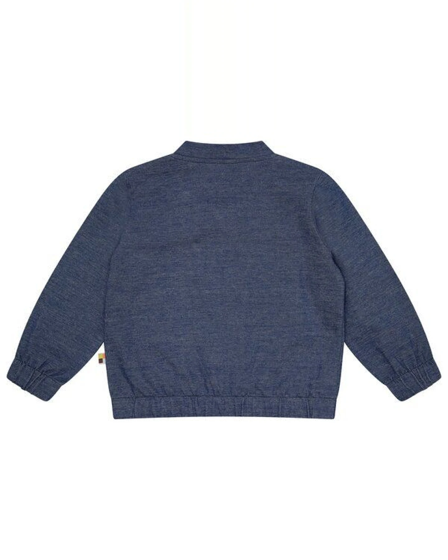 loud + proud Babys & Kinder Jacke Denim-Optik, GOTS-zertifiziert – Ansicht 2