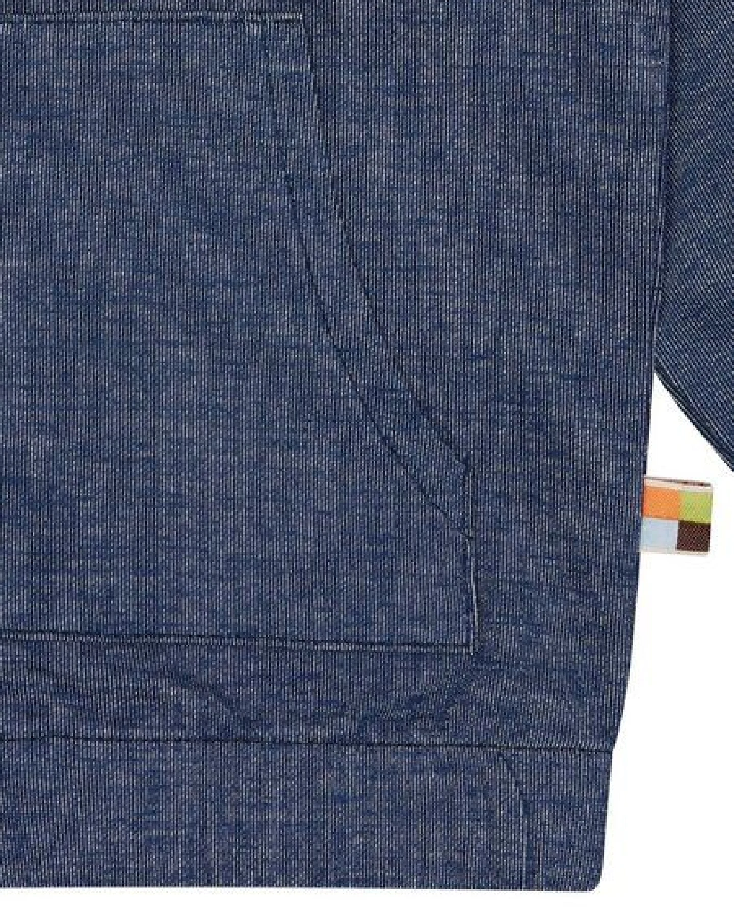loud + proud Babys & Kinder Jacke Denim-Optik, GOTS-zertifiziert – Ansicht 3
